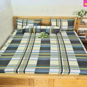 Bộ ga giường cotton Thắng Lợi đẹp, chất lượng cao tại Lyly Shop với giá rẻ | Mẫu 11
