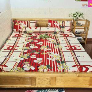 Bộ ga giường cotton Thắng Lợi đẹp, chất lượng cao tại Lyly Shop với giá rẻ | Mẫu 14