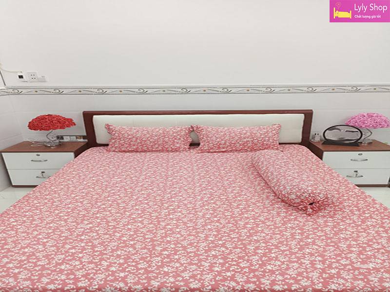 Bộ ga giường thun lạnh đẹp được yêu thích nhất tại Lyly Shop mẫu 25