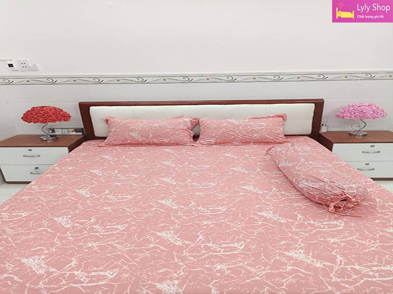Bộ ga giường thun lạnh đẹp được yêu thích nhất tại Lyly Shop mẫu 6