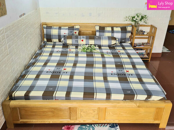 Drap giường 1m8x2m đẹp tại Lyly Shop mẫu 13