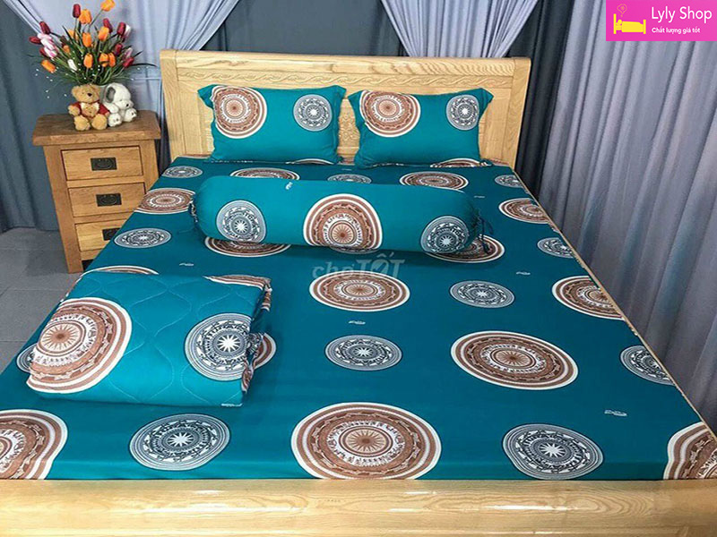 Bộ drap giường cao cấp hàn quốc giá tốt nhất 2023 tại Lyly Shop mẫu 19