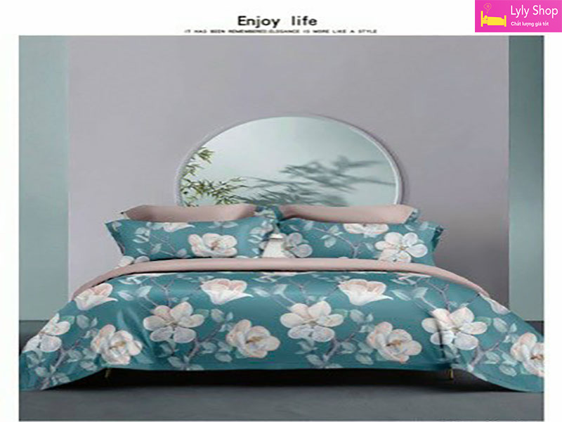 Bộ drap giường tencel cao cấp sang trọng tại Lyly Shop mẫu 9