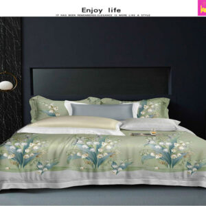 bộ ga giường lụa cao cấp giá tốt bằng chất vải Tencel tại Lyly Shop mẫu 8